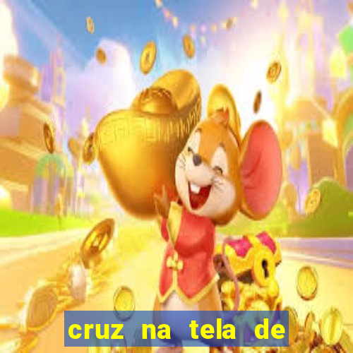 cruz na tela de cruz das